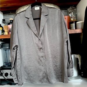 Aritzia Wilfred Satin Freeform Shift (XS)